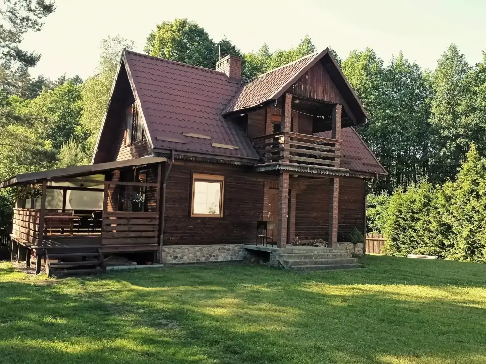 Drugie zdjęcie domku z zewnątrz