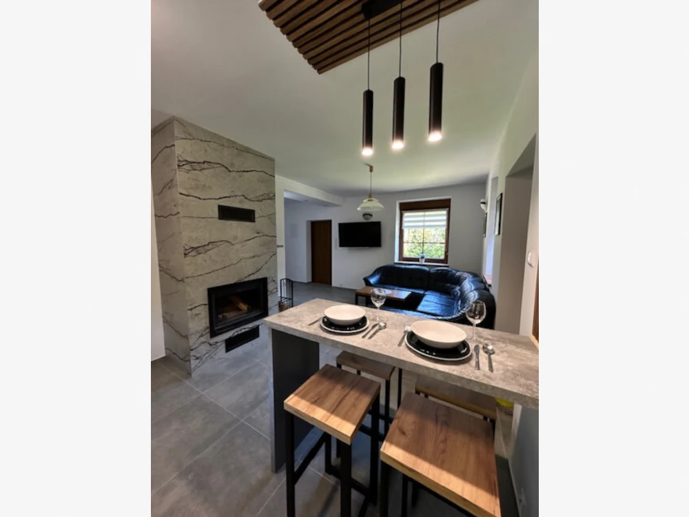 Zdjęcie kuchni w domku